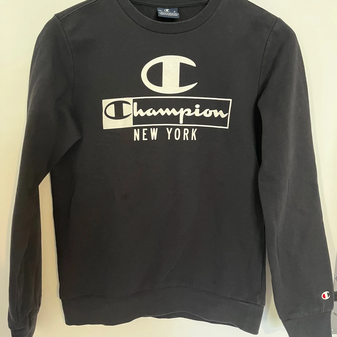 Svart Champion sweatshirt New York