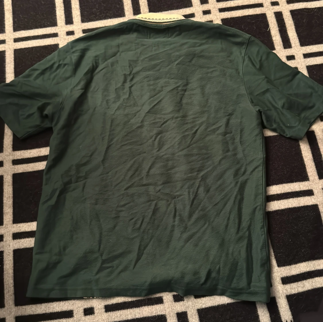 Grön henley från Palmes med krage - 1