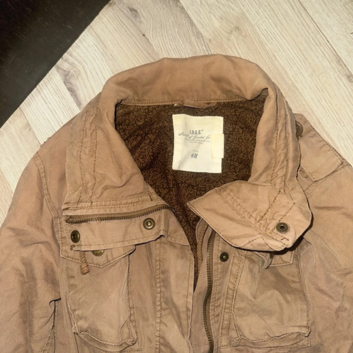 Beige parkajacka från H&M L.O.G.G. - 1