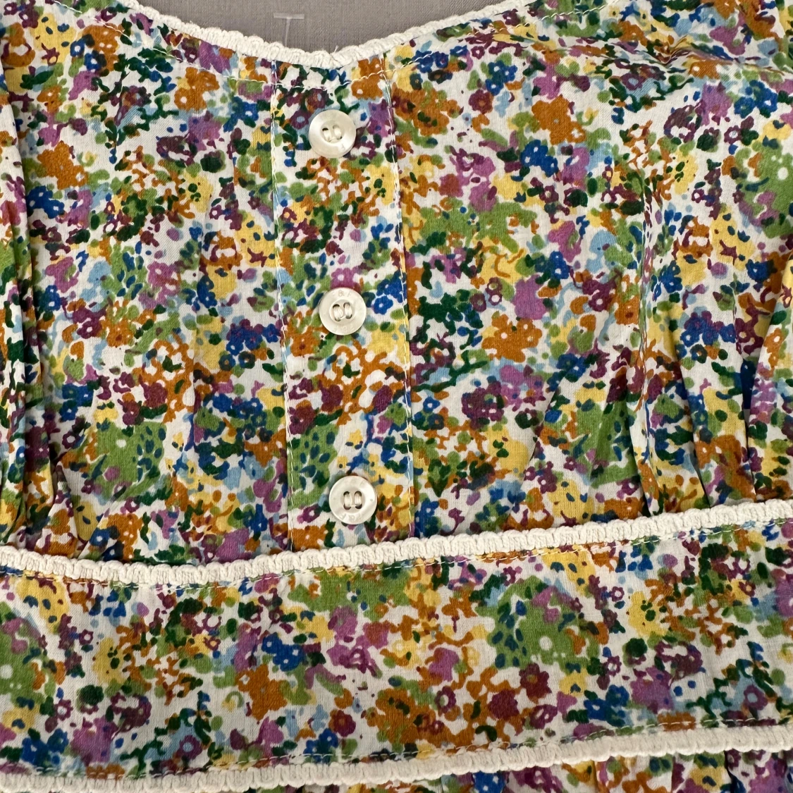 Floral babydoll top  - 3