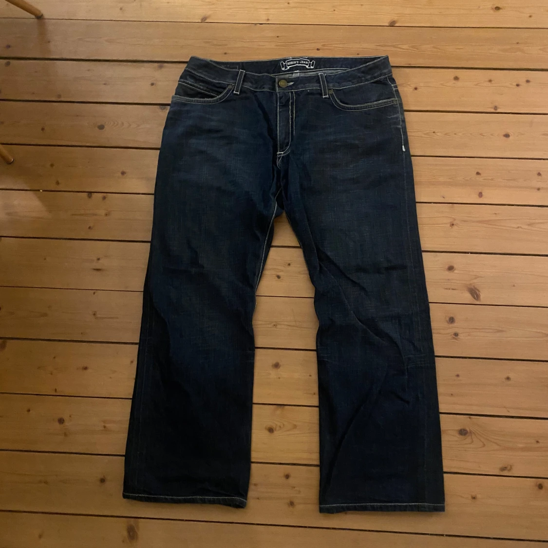 Robins Jeans mörkblå jeans baggy - 1