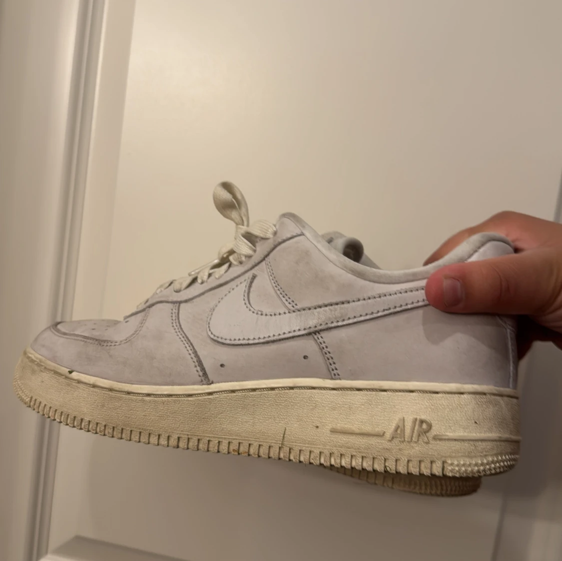 Nike Air Force 1 vita mockasneakers