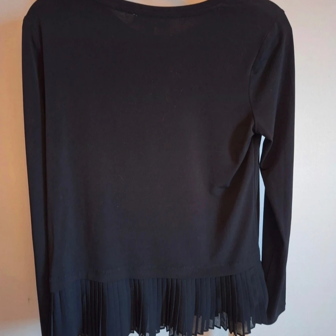 Svart blus med plisserad kant Michael Kors - 1