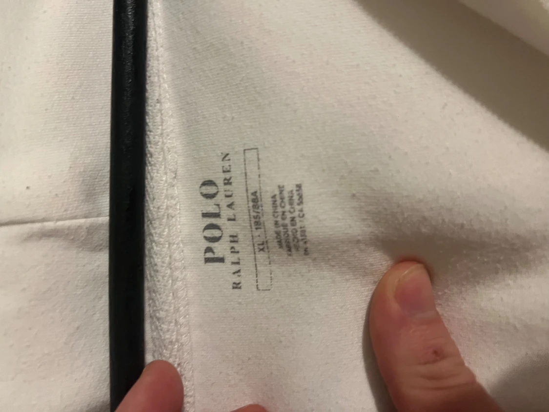 Vit hoodie från Polo Ralph Lauren XL - 1