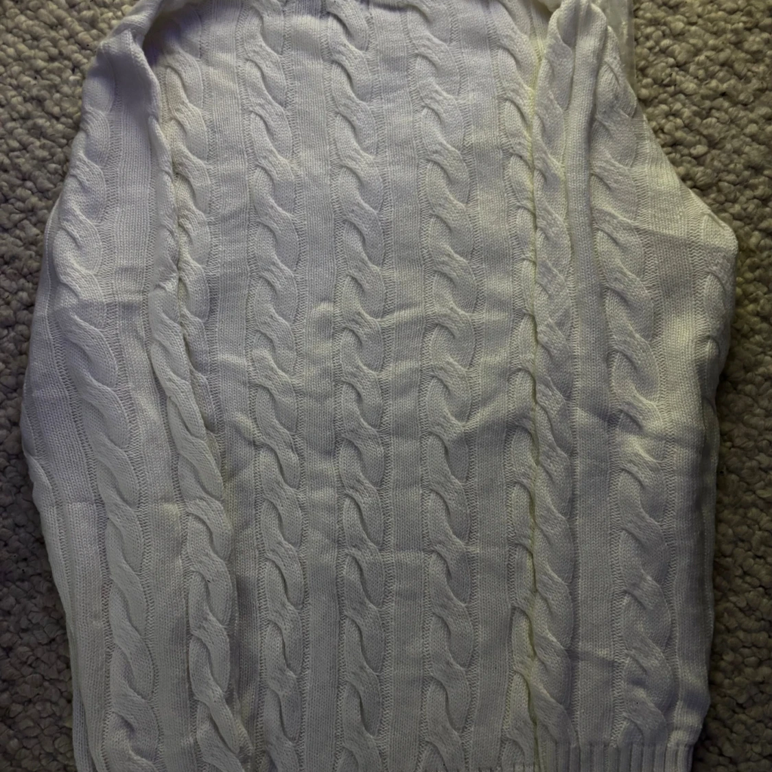 Vit stickad tröja Polo Ralph Lauren - 2