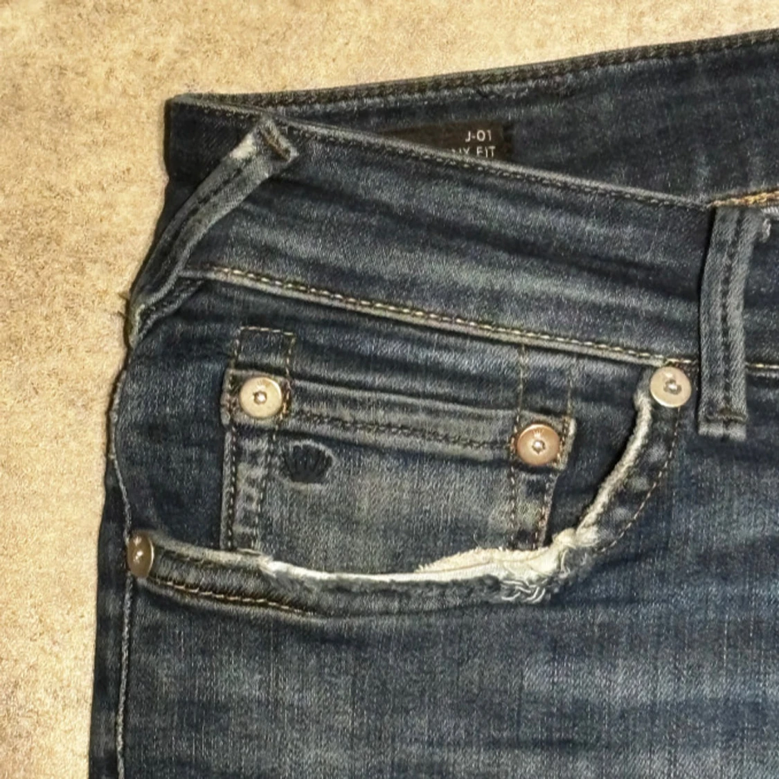 Mörkblå Jens junk de luxe - 1