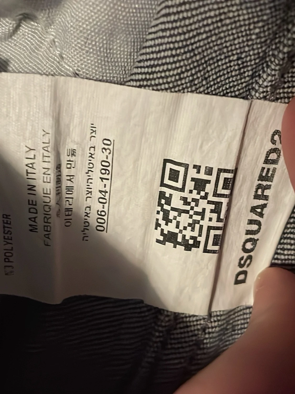 Grå/Svarta Jeans - 1