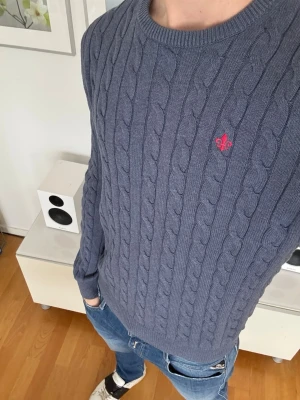 Blå kabelstickad Morris tröja - Blå kabelstickad Morris tröja | Storlek S | mycket bra skick! | Ställ gärna frågor 🙌🏼