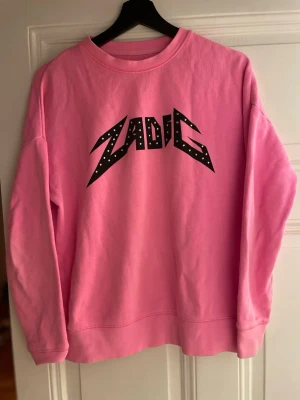 Zadig & Voltaire tröja - Säljer en super snygg tröja från Zadig & Voltaire i strl S! Tröjan har haft ett litet hål i ärmen som man kan se på två av bilderna. Men det har lagats och syns inte!💞💞