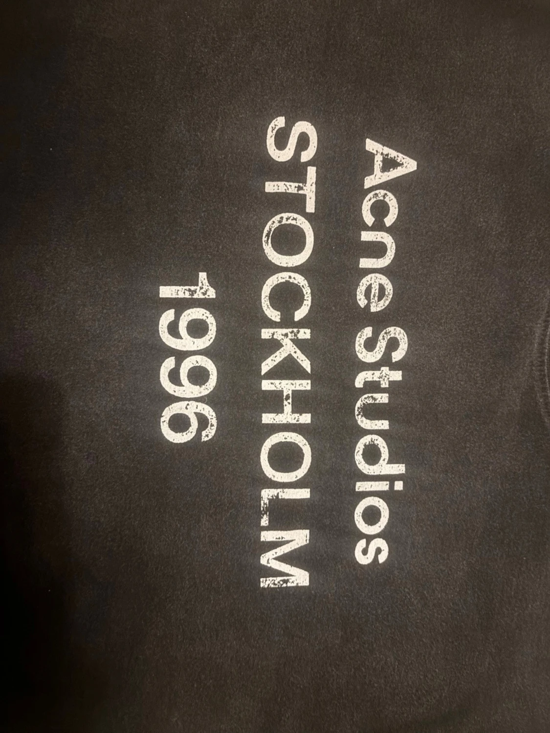 Svart Acne Studios t-shirt - 2