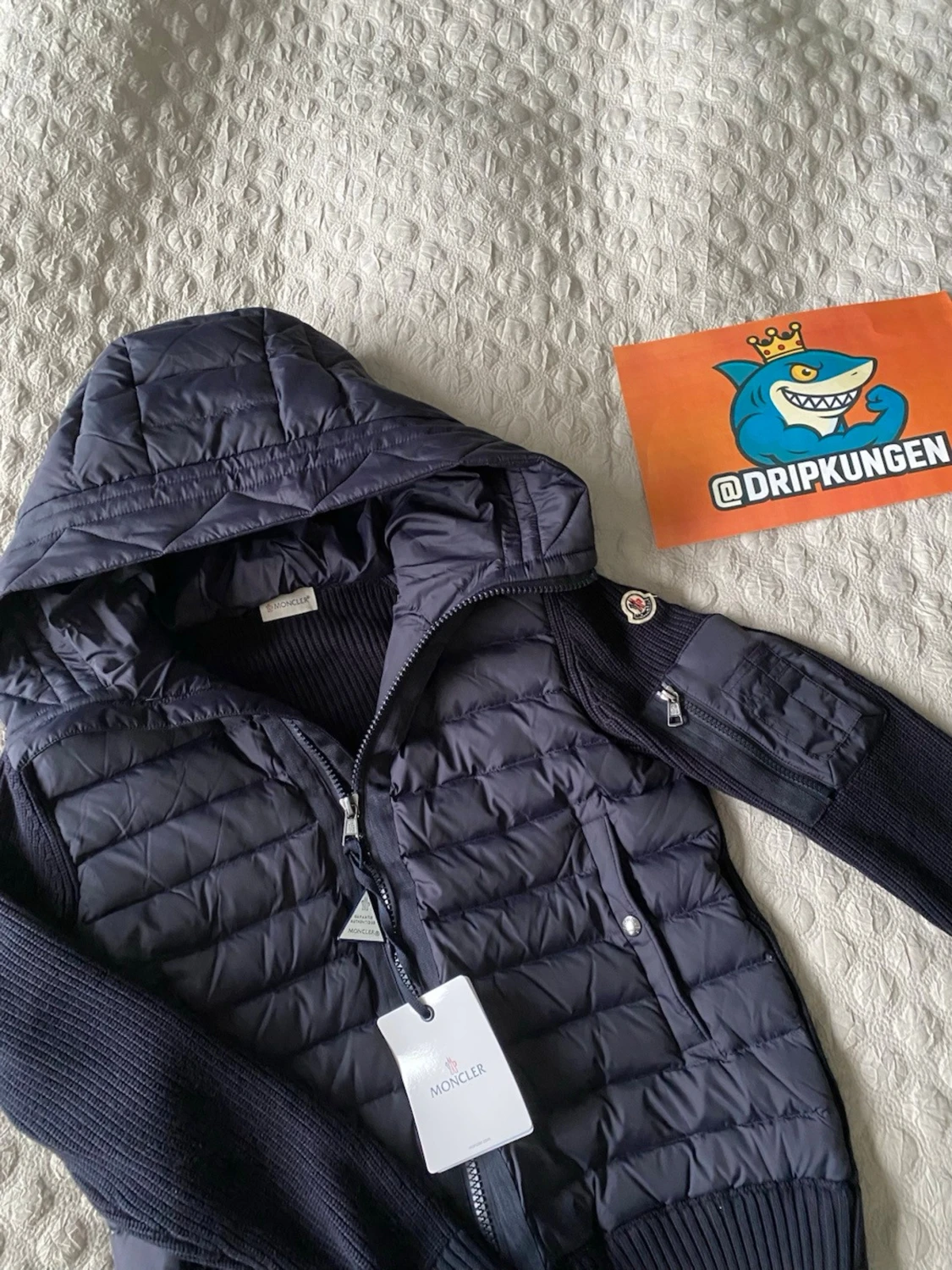 Mobiler Cardigan Marinblå