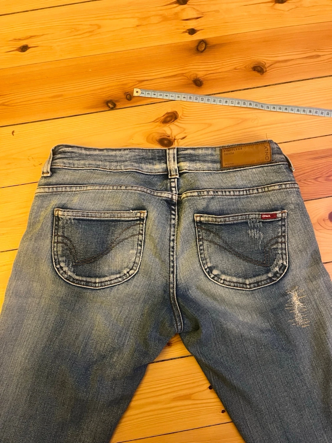 Blå bootcut jeans från ONLY - 3