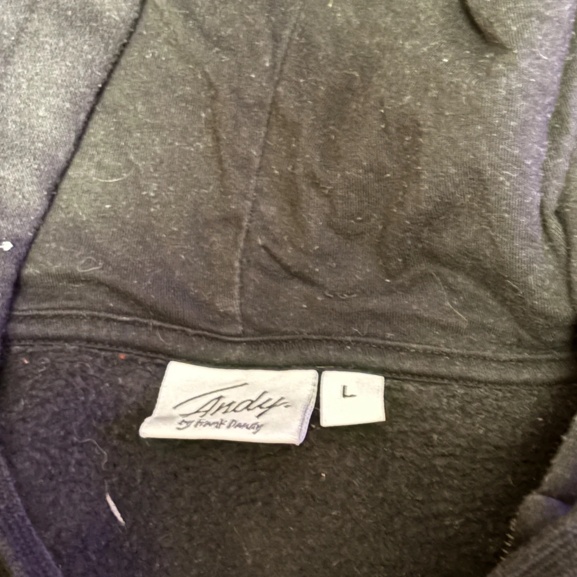 Svart hoodie från franky dandy strl L - 1