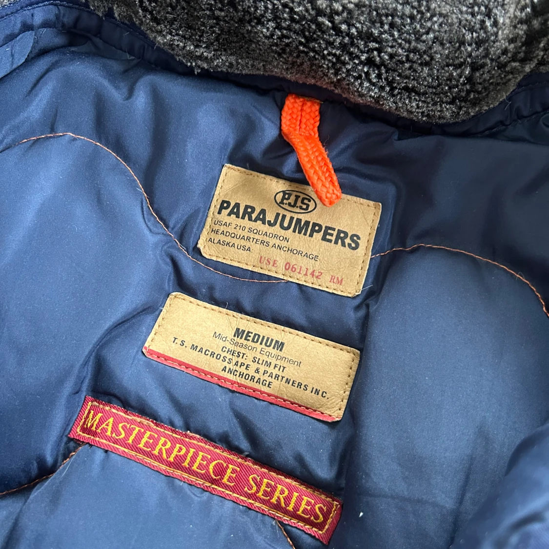 Blå Parajumpers parkajacka  - 1