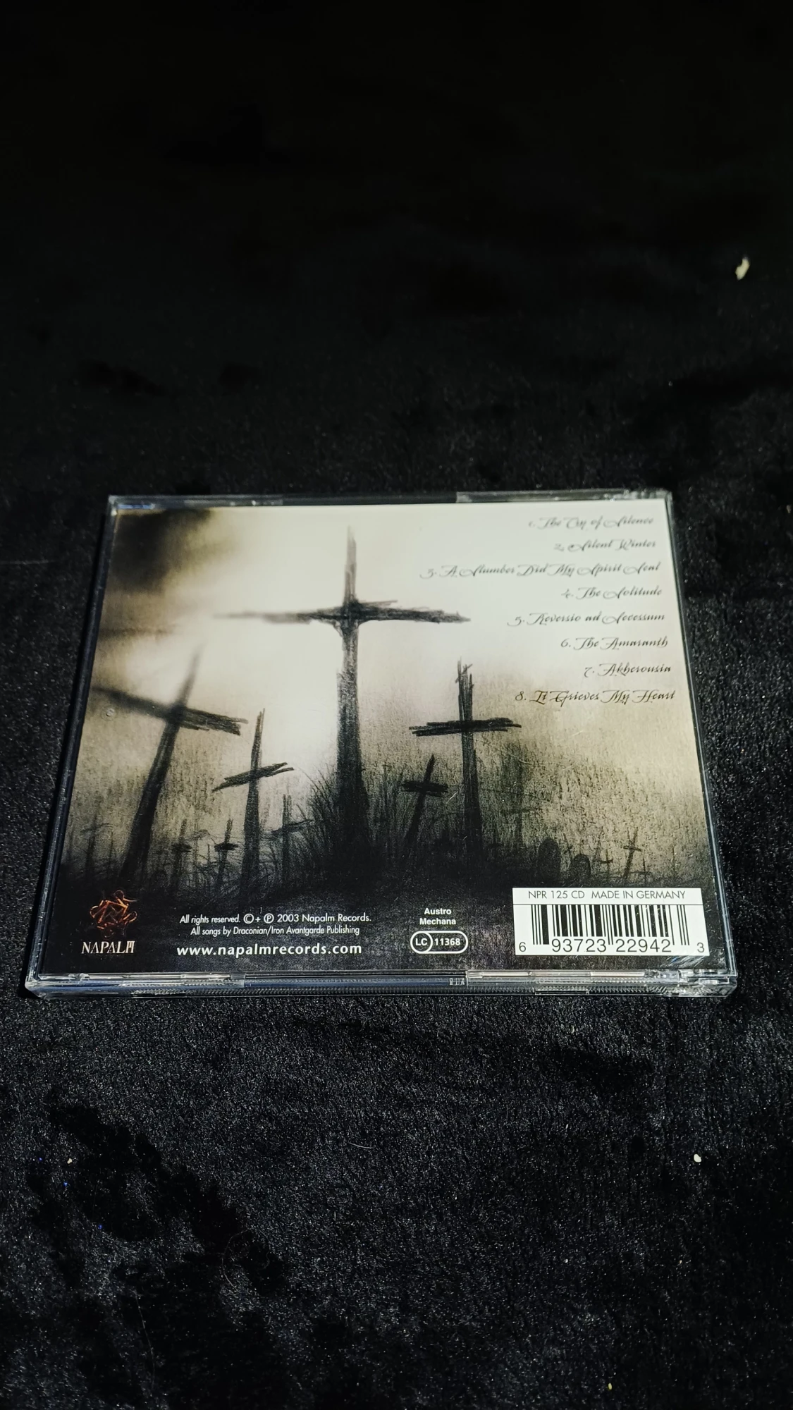 Draconian - Where Lovers Mourn (CD) - 2