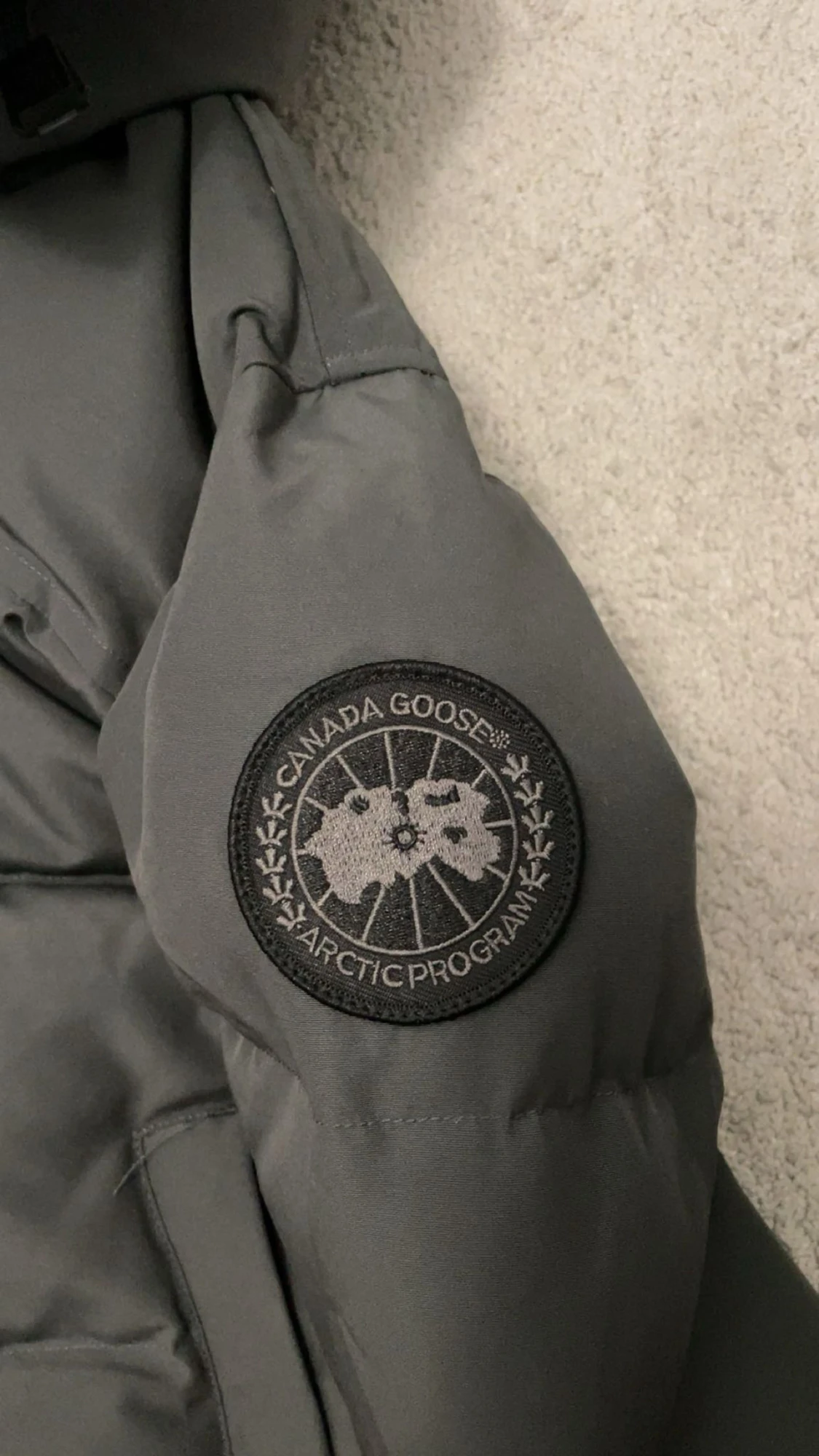 Grå dunjacka från Canada Goose - 2