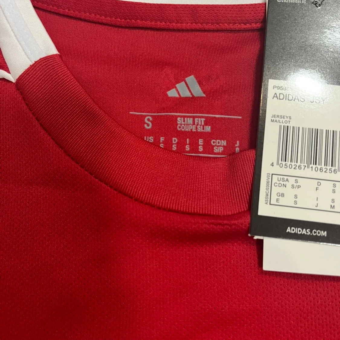 Liverpool röd fotbollströja Adidas S - 2