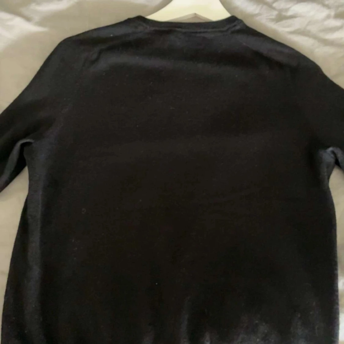 Svart merinoullströja från Morris - 2