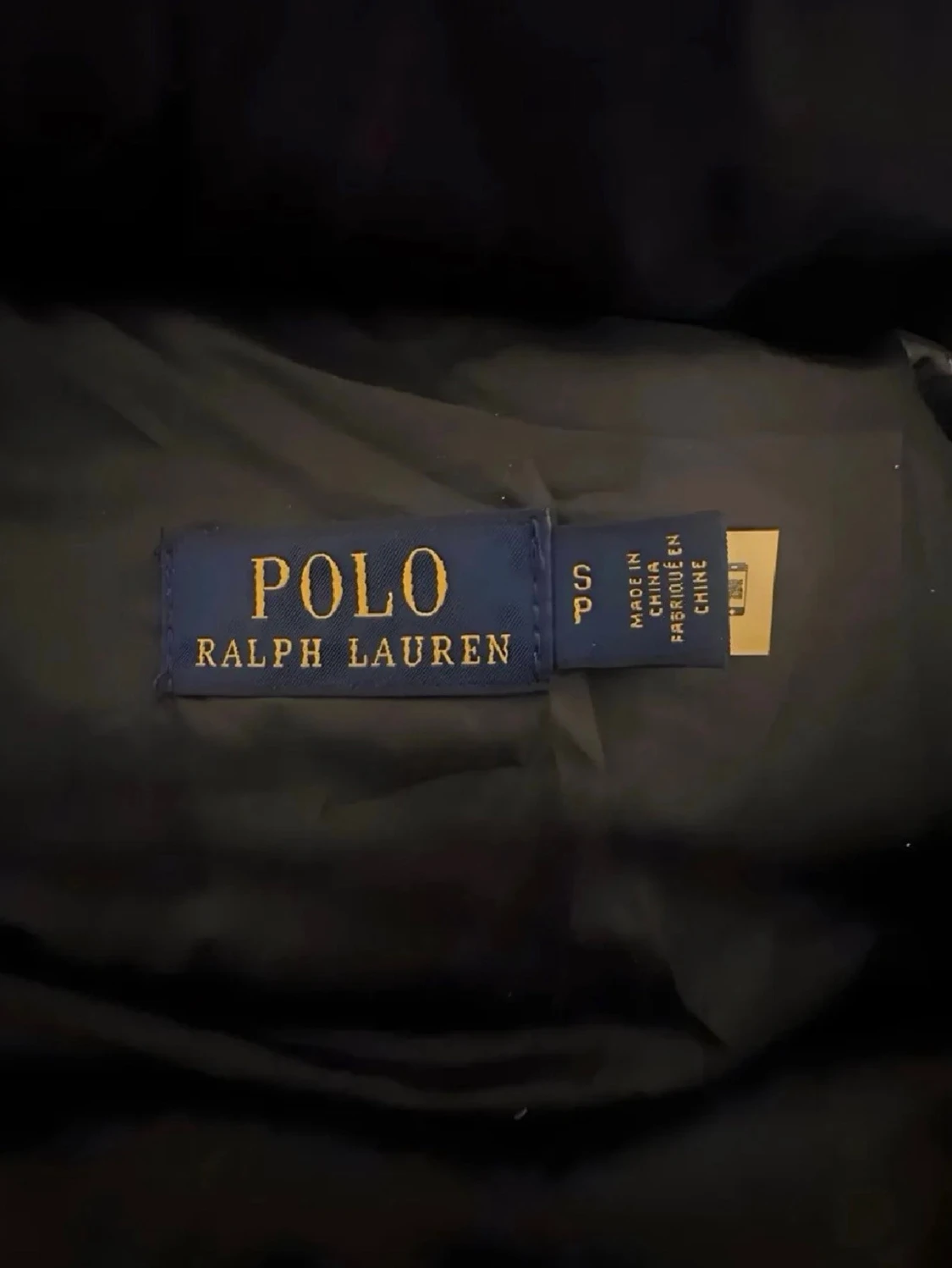 Svart pufferjacka från Polo Ralph Lauren - 1
