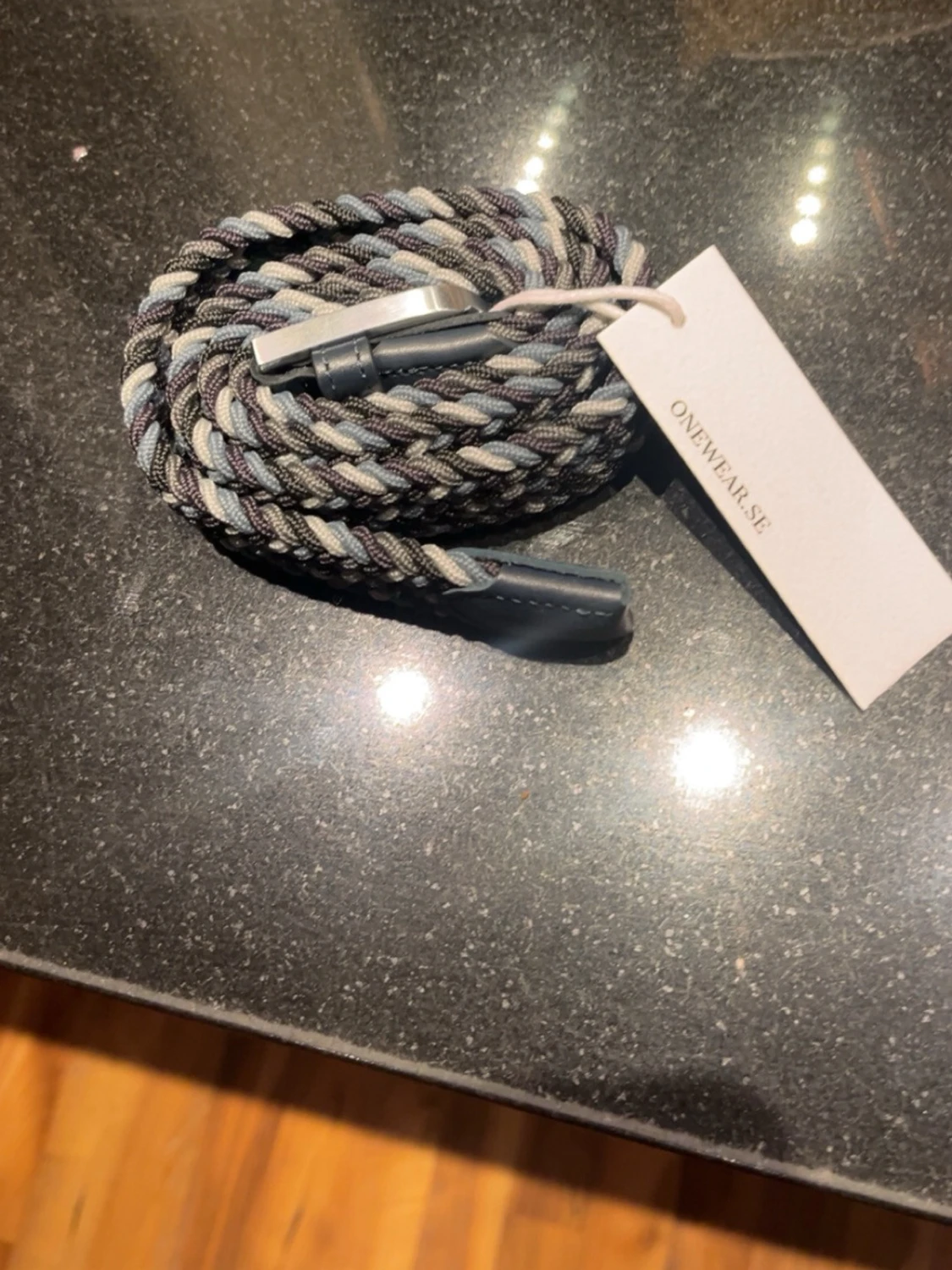 Flätat bälte från ONEWear Sweden - 1