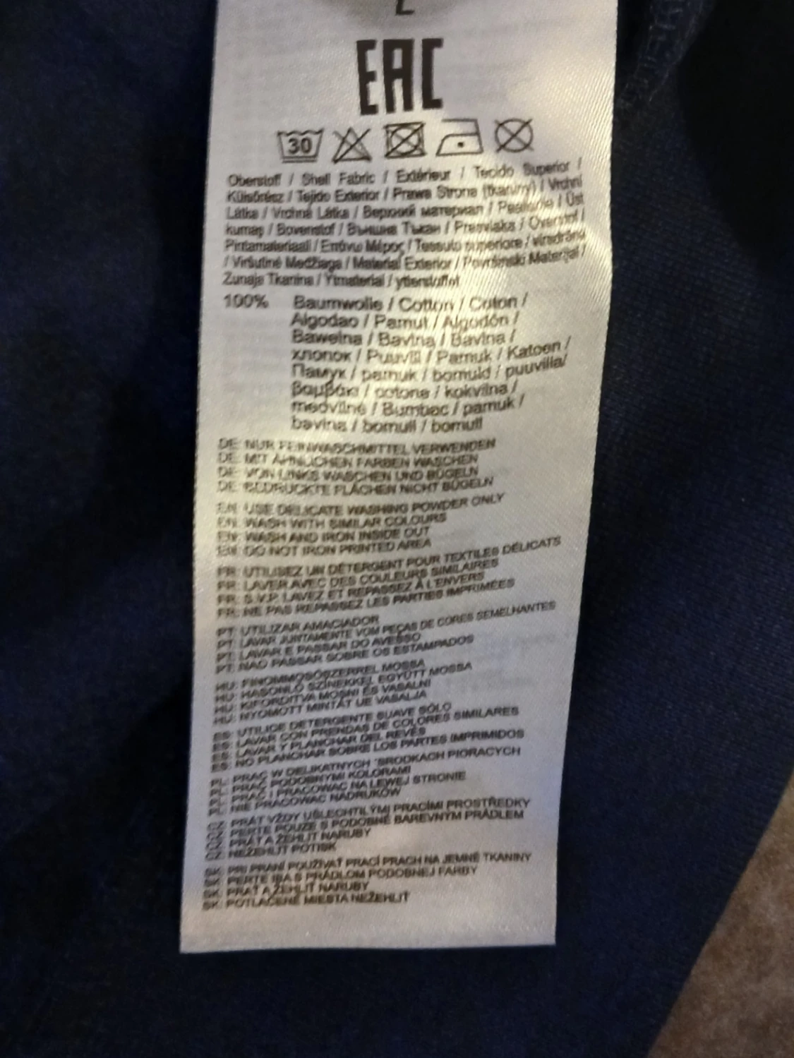 Mörkblå sweatshirt från Mustang - 4