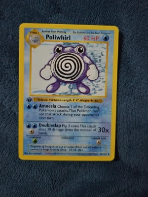 Poliwhirl #38 1st edition! - 1st edition!