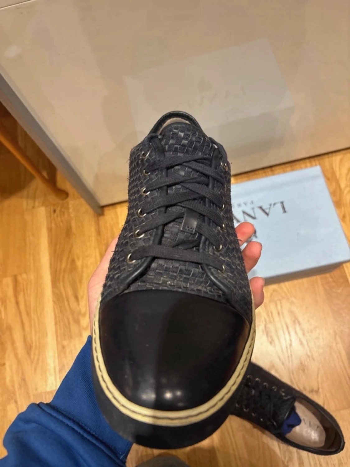 Svarta sneakers från Lanvin - 2