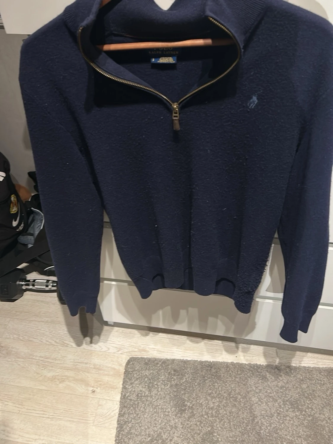 Mörkblå halvzip-tröja från Polo Ralph Lauren - 4