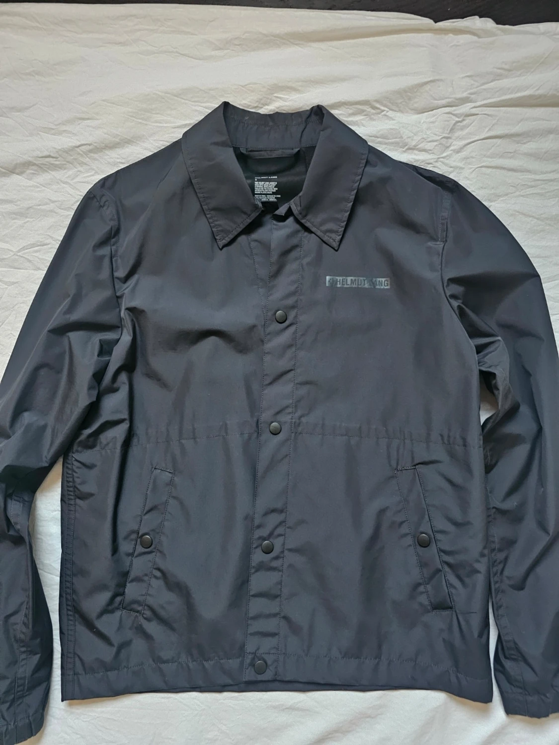 Svart vindjacka från Helmut Lang