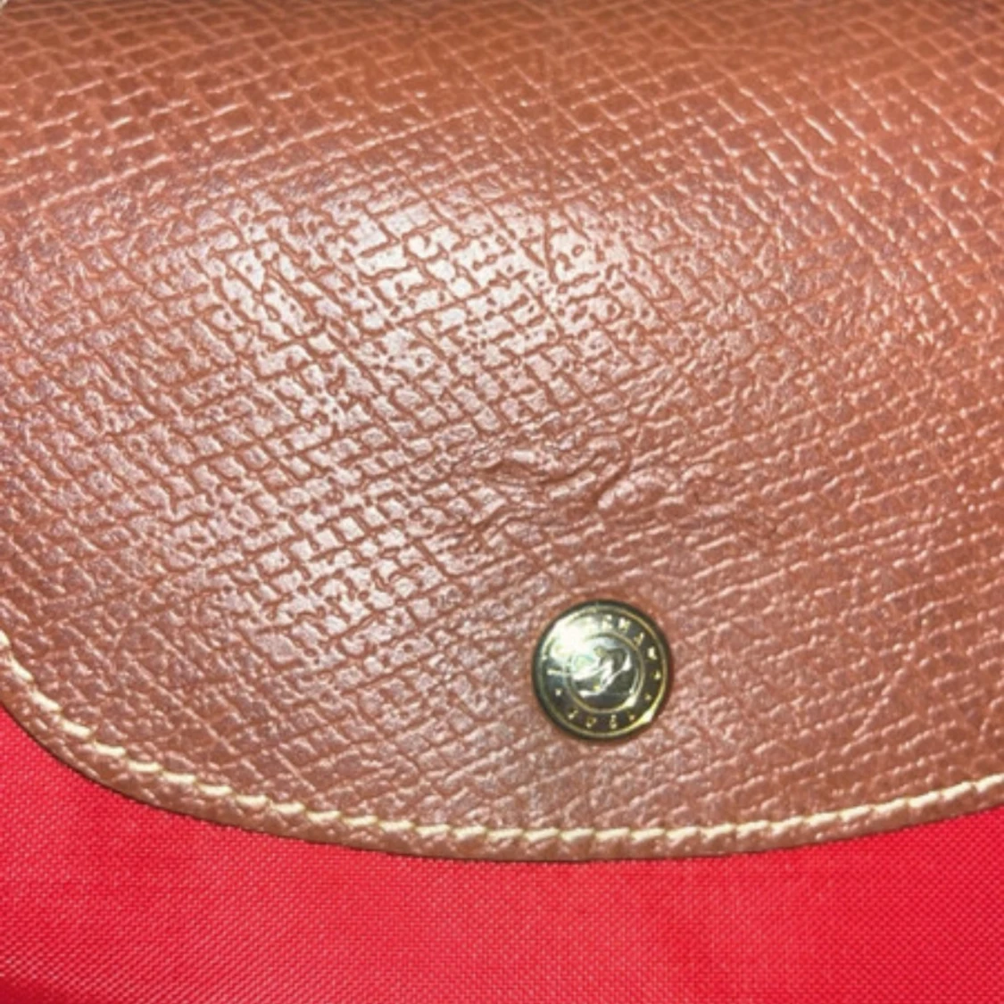 Röd handväska från Longchamp - 3