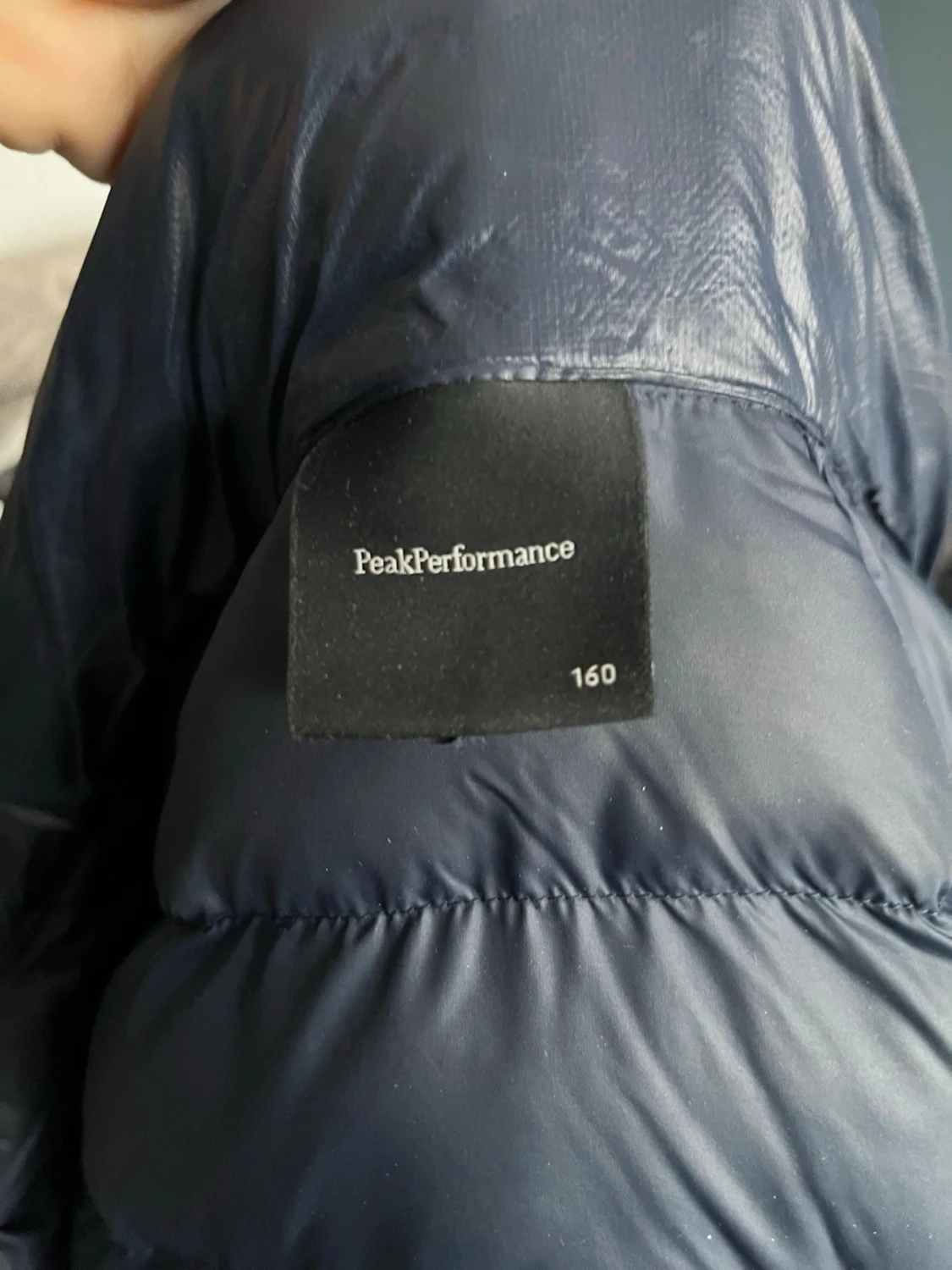 Mörkblå dunjacka Peak Performance - 3