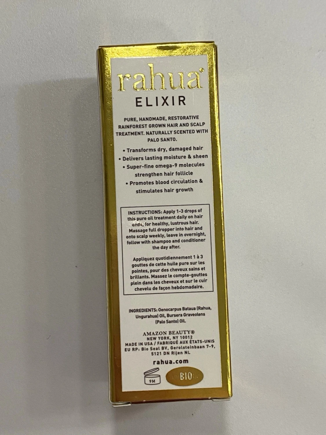 Rahua Elixir Hårolja 100% ren handgjord rahuaolja  från Amazonas - 5