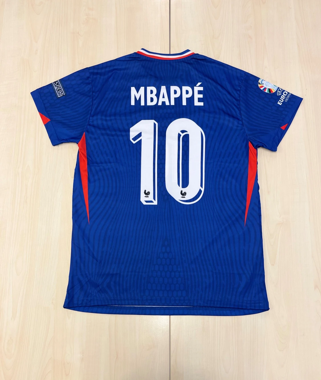 Frankrike Mbappé 10 Nike matchtröja - 1