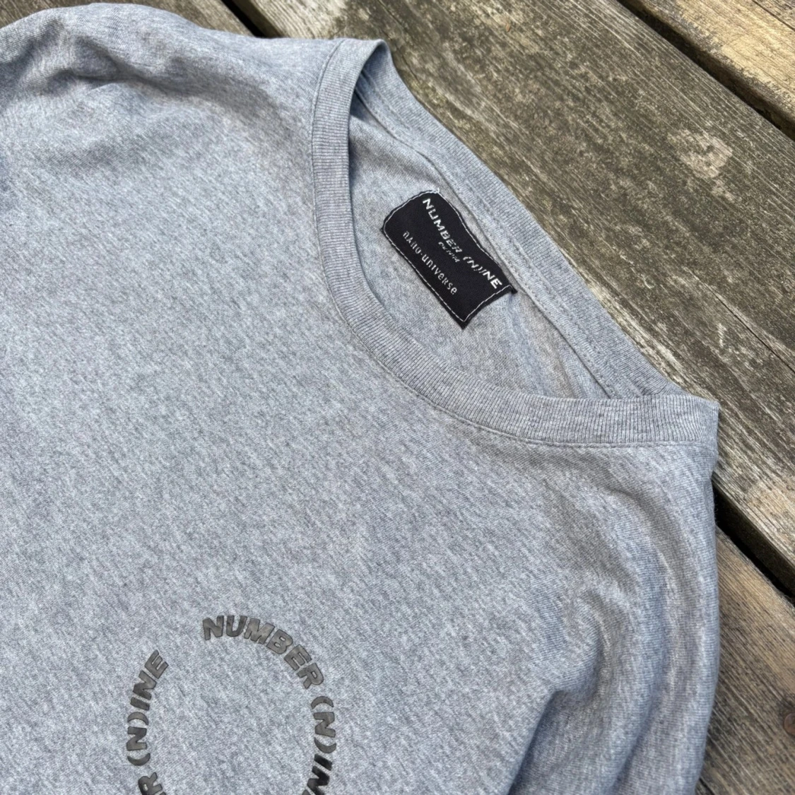 Grå långärmad tröja Number (N)ine - 2