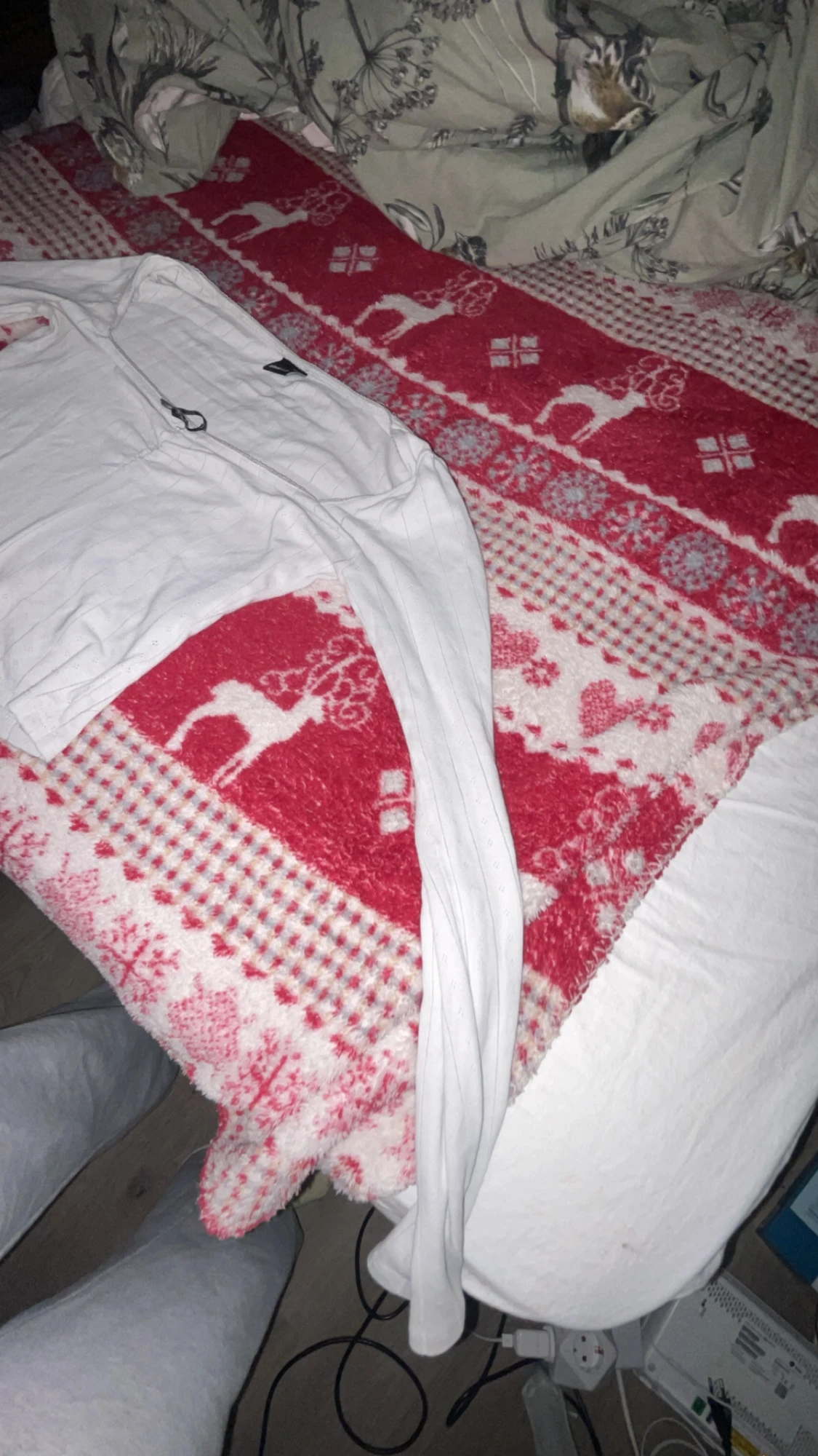 Vit långärmad topp från Gina Tricot - 2