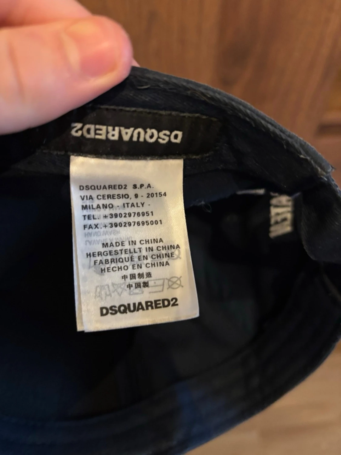 DSQUARED2 keps med patch - 2