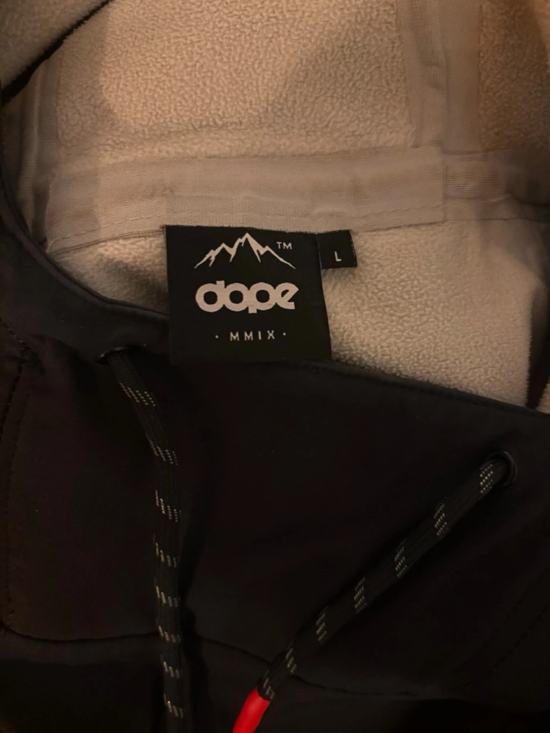 Svart skidjacka från Dope, strl L - 2