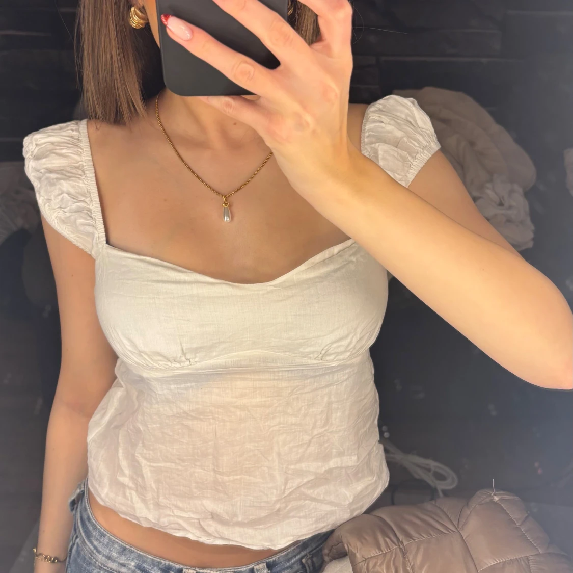 Söt topp med knyt - 1