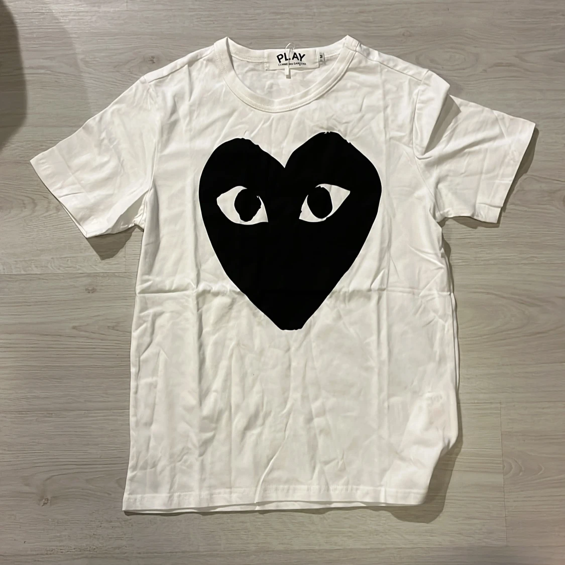 Vit t-shirt Comme des Garçons Play