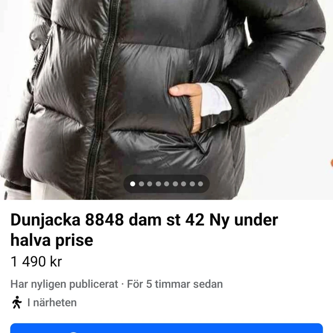 Svart dunjacka från 8848 Altitude - 3