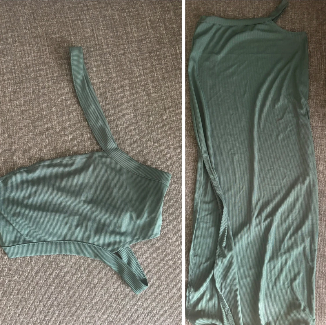 Mörkgrön tvådelad set - 1