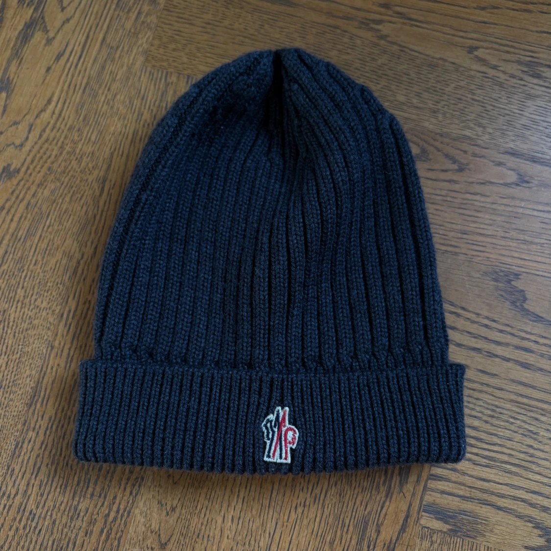 Svart Moncler Mössa