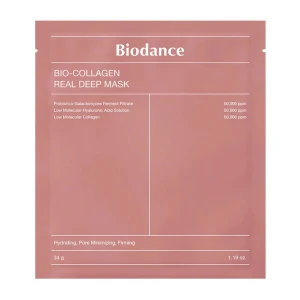  3st - Biodance Bio-Collagen Deep Mask - En lyxig ansiktsmask med bio-kollagen som återfuktar, minimerar porer och ger fastare hud. Innehåller probiotika, hyaluronsyra och kollagen. Kommer i en snygg rosa förpackning, perfekt för en selfcare-kväll. 