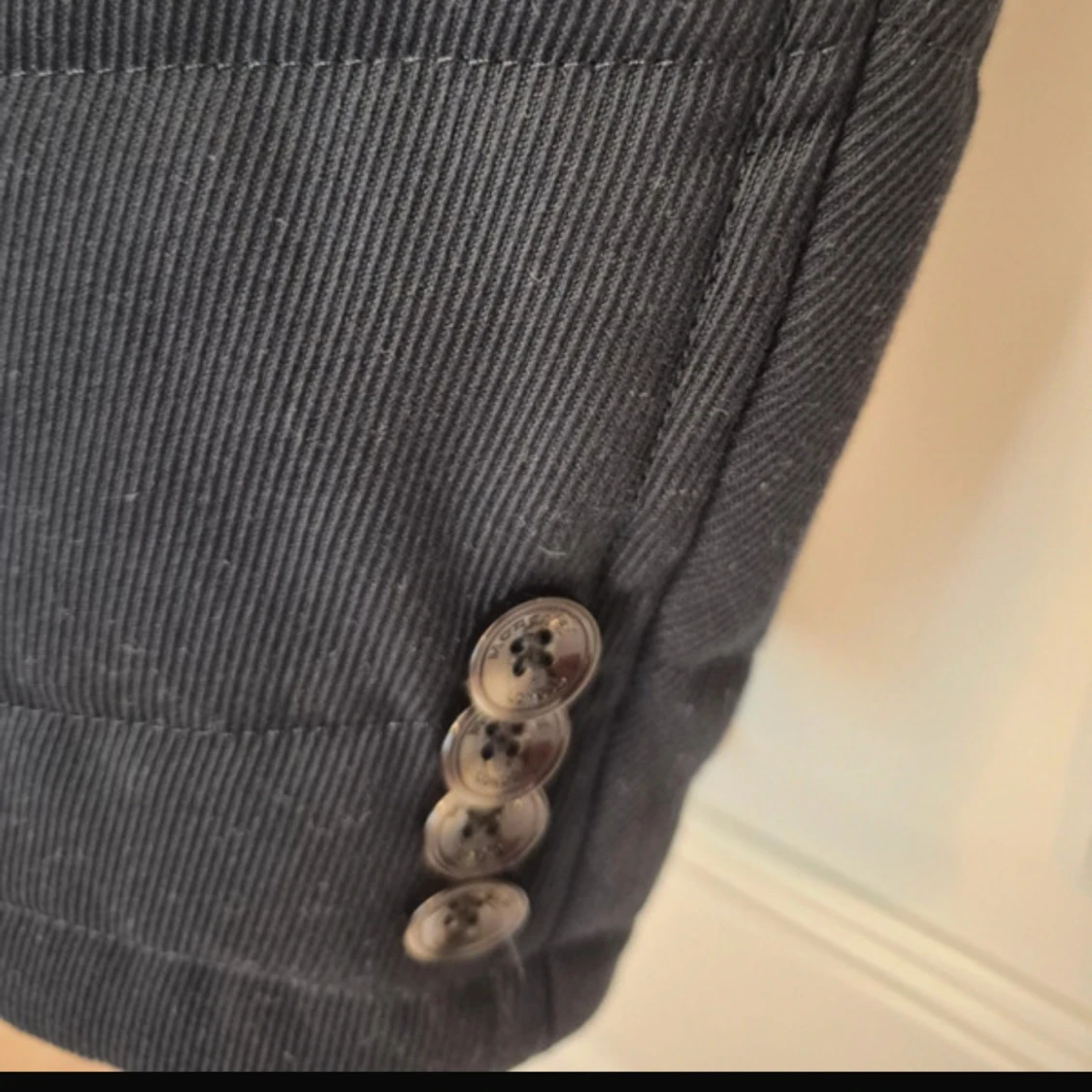 Mörkblå quiltad kavaj från Moncrief - 2