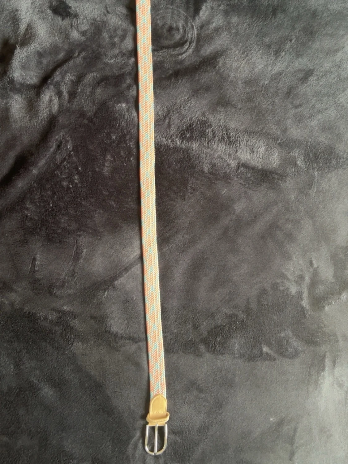 Pastellfärgat flätat bälte Fashion - 2