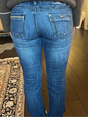 Blå bootcut jeans - As snygg o sköna jeans! Inga defekter, pris kan diskuteras💕skriv för frågor eller annat