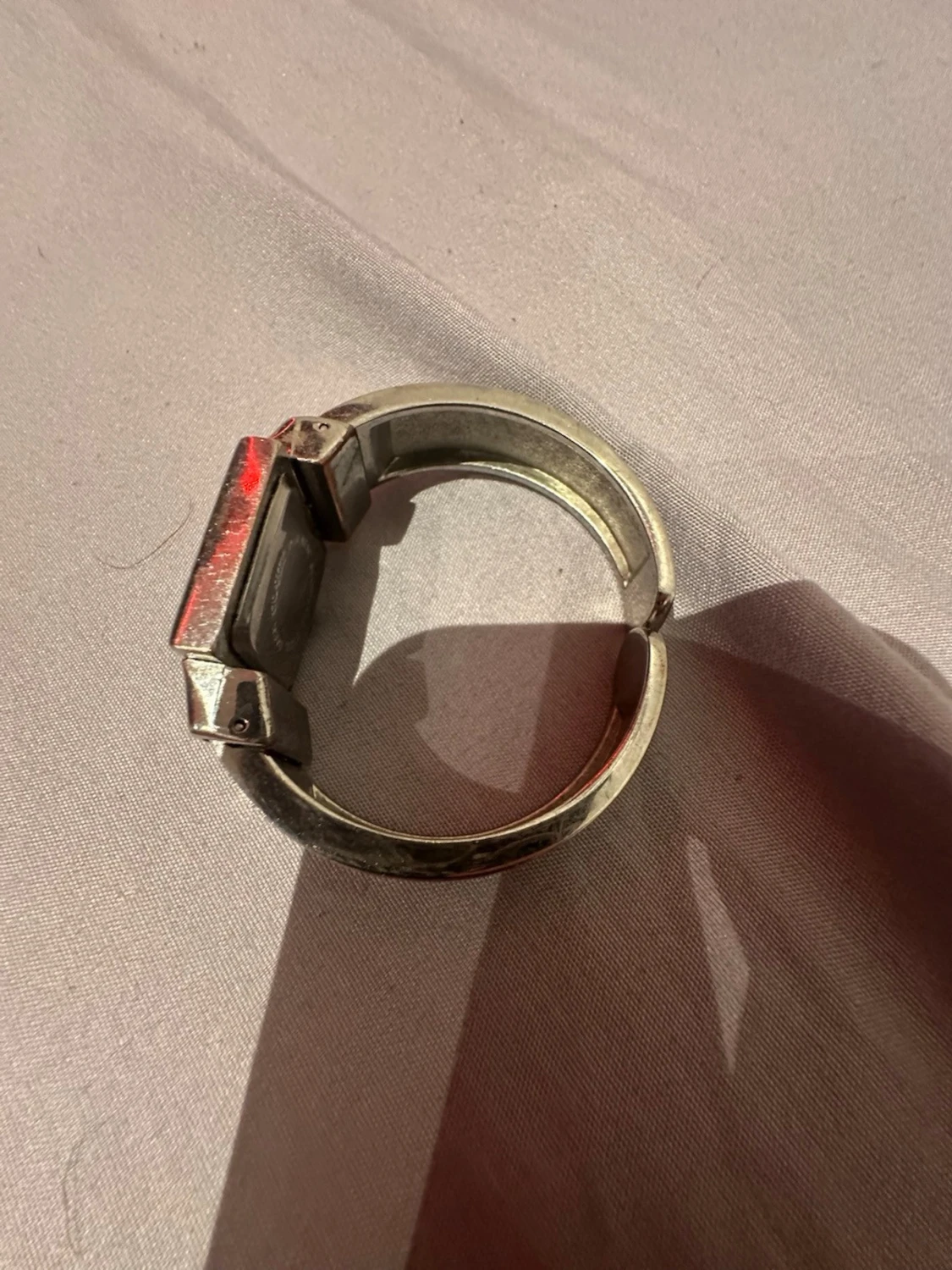 Vintageinspirerad silverfärgad klocka - 2