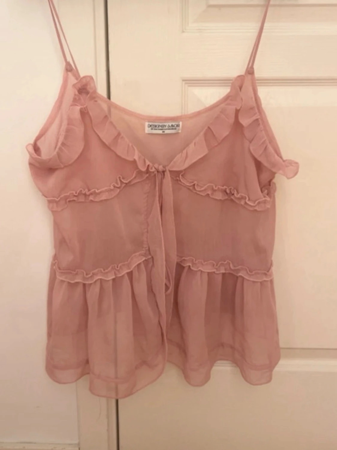 Rosa topp Design by Black - 1