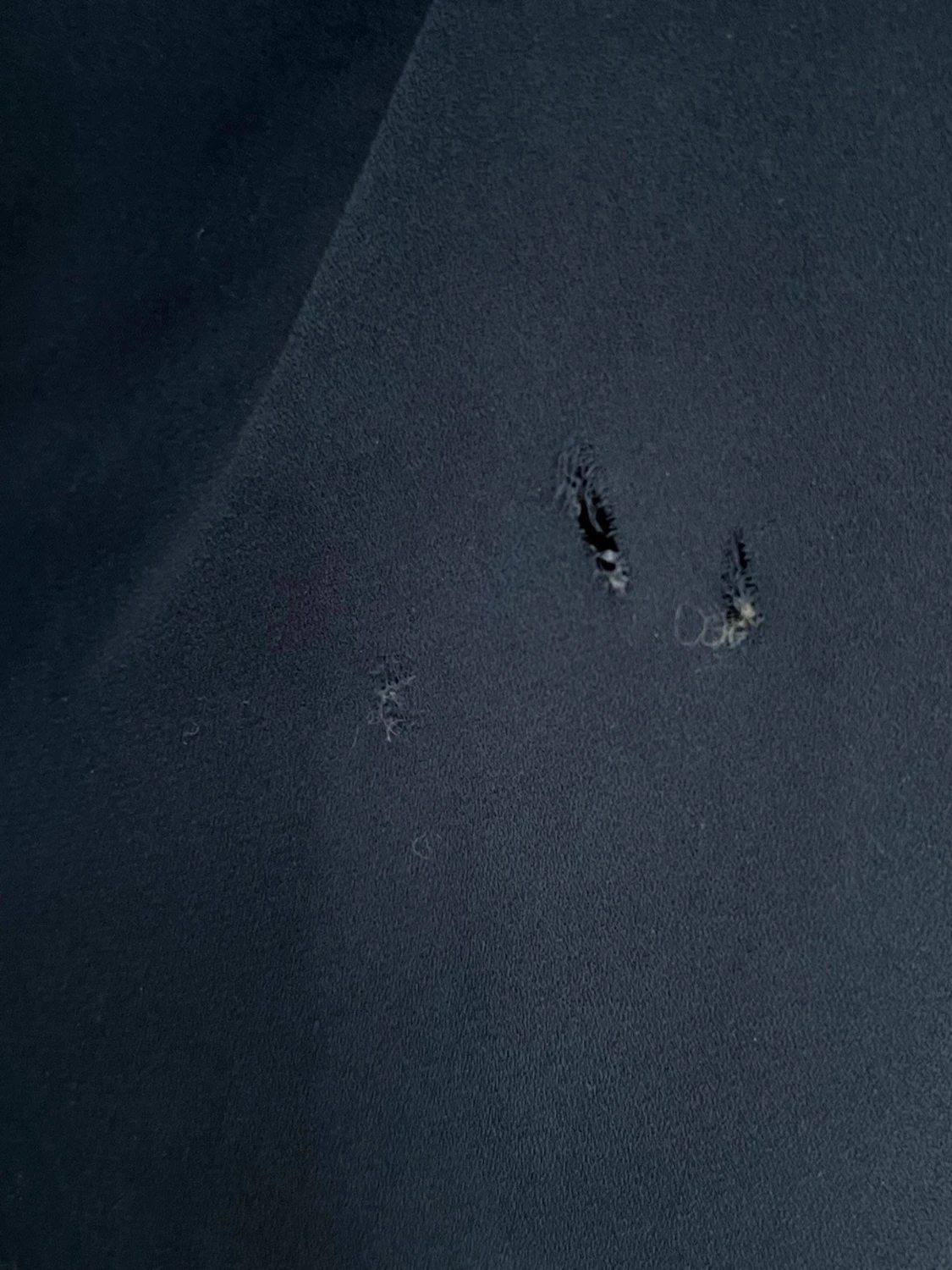 Marinblå blus Vila  - 4