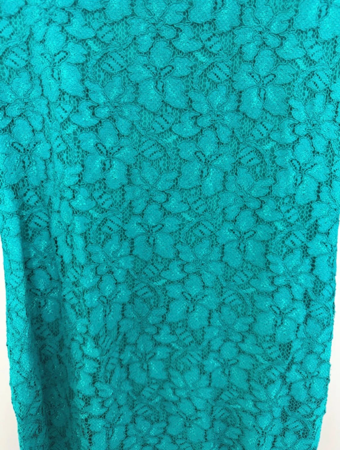 Grön spets klänning från Diane von Furstenberg - 2